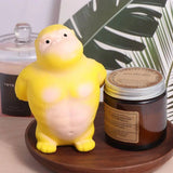 Dailystuff Big Giant Orangutan Squishy Fidget Toy – Funny Elastic Gorilla Stress Relief Toy & Prank Gift Home Decor